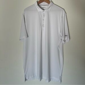 Johnnie-O Men’s White Polo Shirt Size XL
